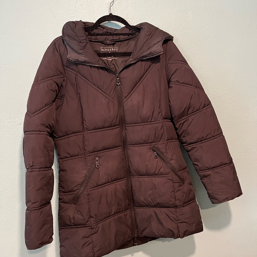 Bernardo Women's Black Puffer Coat
